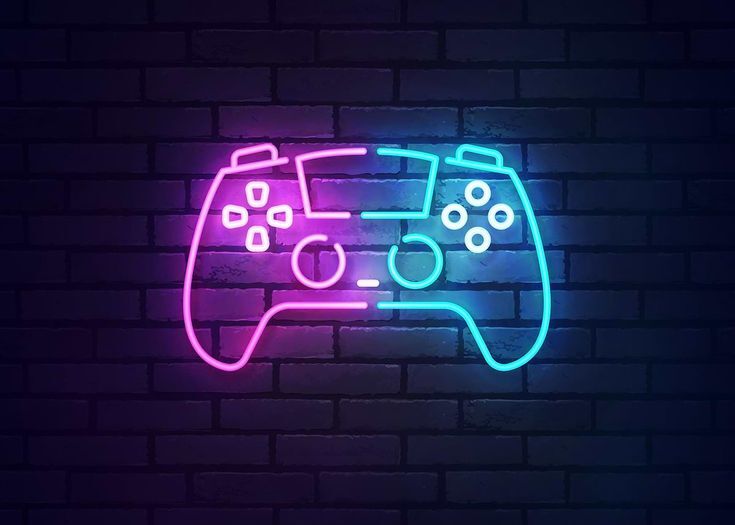 Gaming neon sign UK wall art